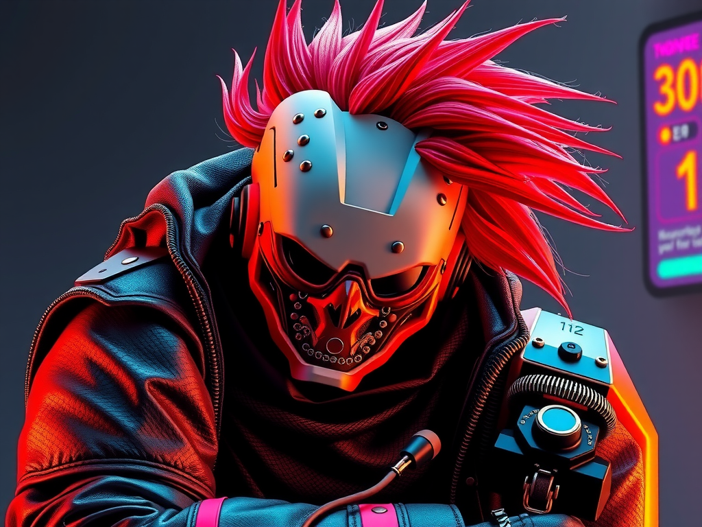 Robot punk resolviendo errores de SSL y configuración Traefik en homelab 2025