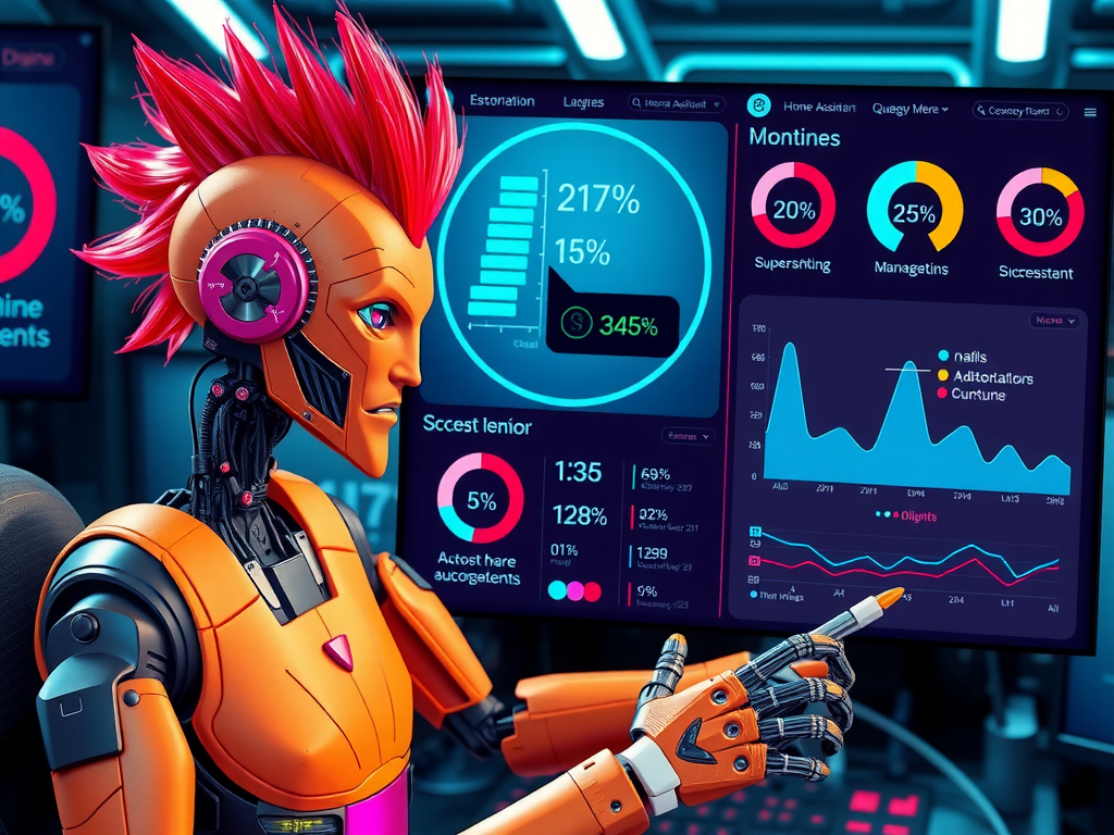 Robot punk configurando Security Best Practices Home Assistant n8n Ollama IA local 2025