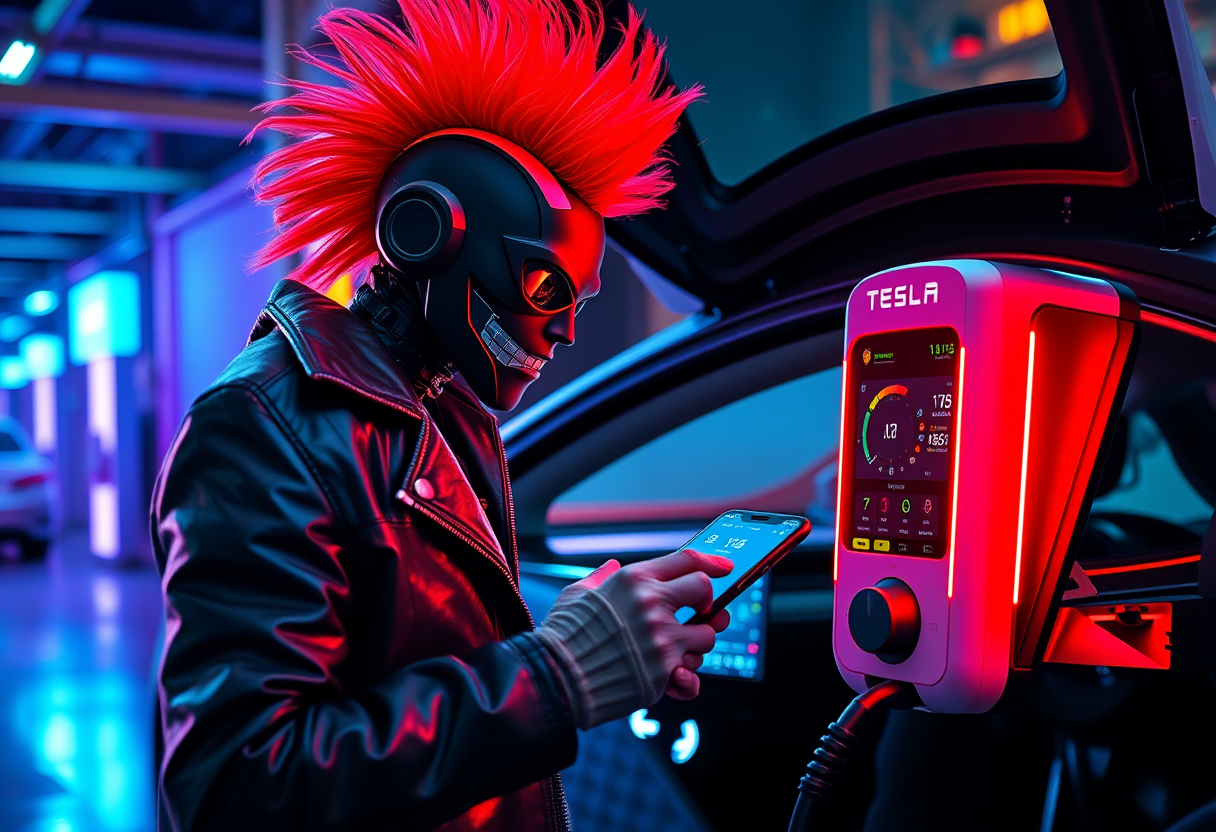 Robot punk troubleshooting TeslaMate